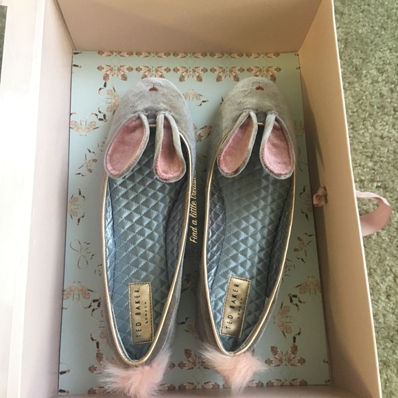 ted baker bunny slippers